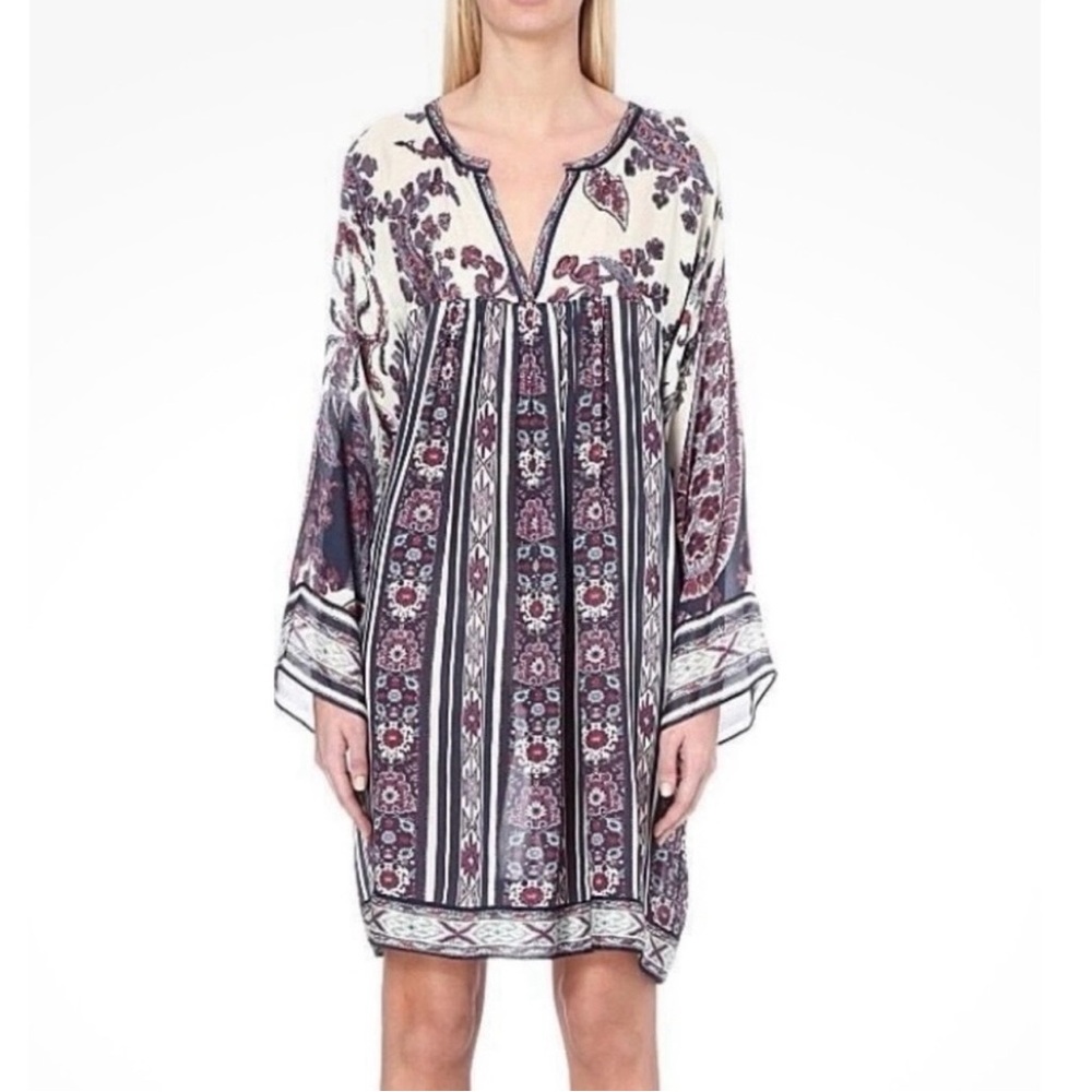 NWT ISABEL MARANT ETOILE |‎ Tresha Paisley Print Tunic Dress Sz. 2 or Medium